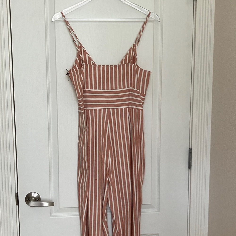 Leith Molly Stripe Jumpsuit (Size Medium) NWT - Picture 11 of 16